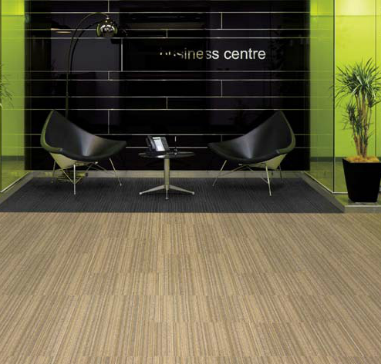 タイルカーペット施工例